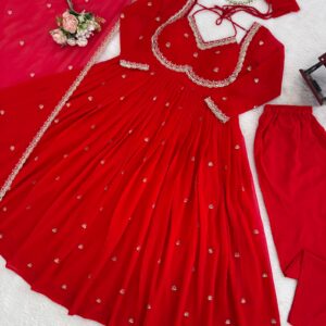 anarkali 3 piece set