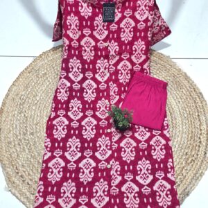 beautiful floral prints kurti set