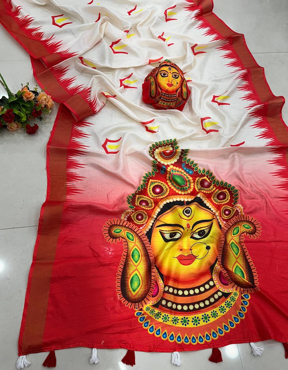 durga pooja special pure tussar silk saree durga pooja special pure tussar silk saree