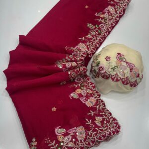 Star Georgette saree