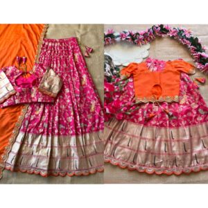 mother daughter combo paithani