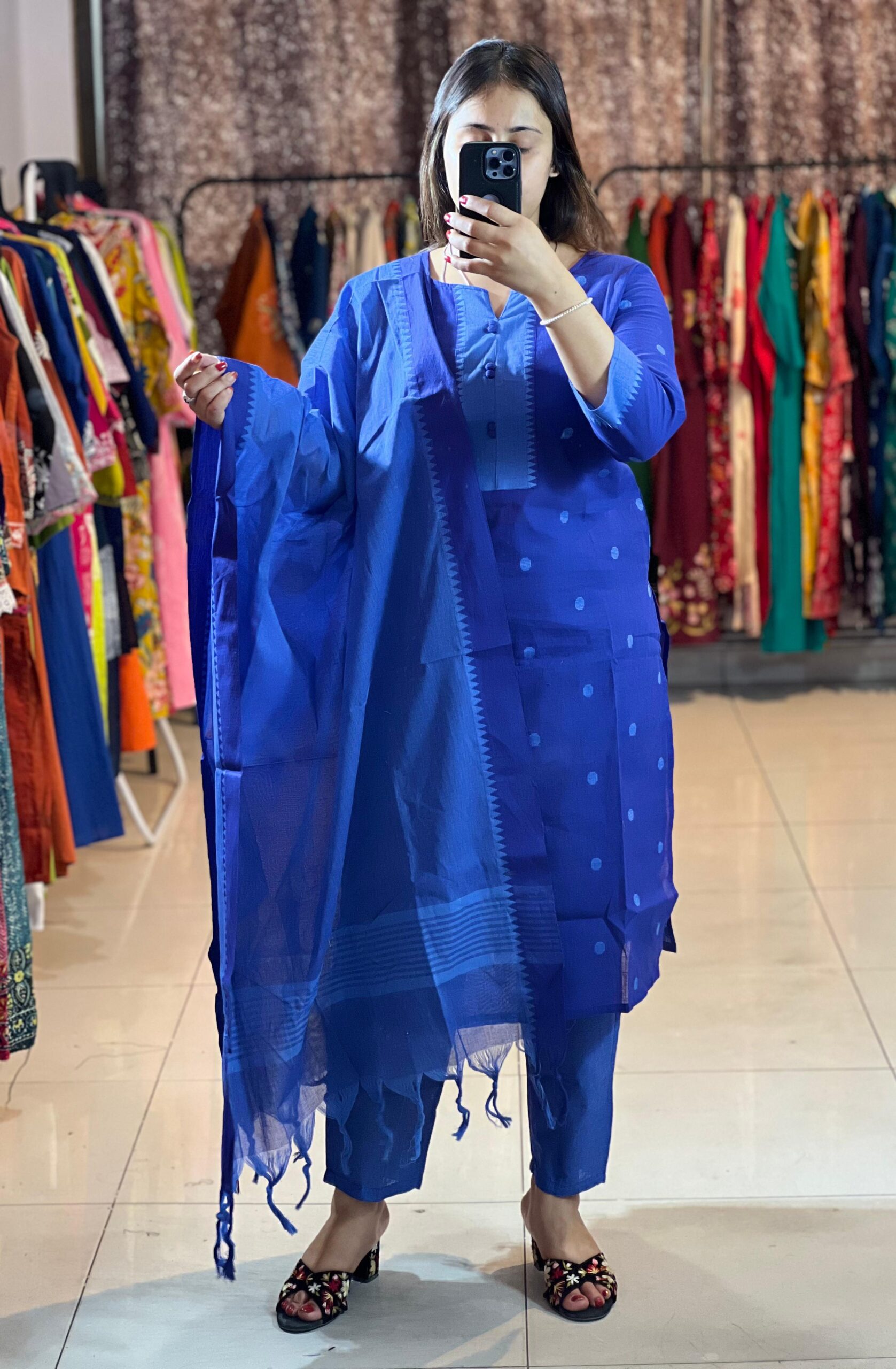 handloom cotton silk kurti handloom cotton silk kurti