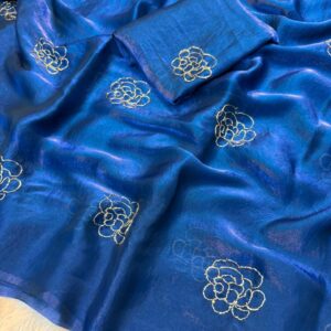 Home two tone heavy space silk fabric